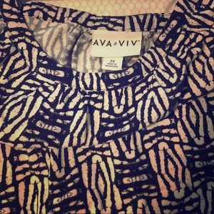 Long dress• Ava Viv size 2x